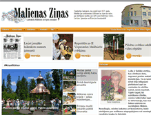 Tablet Screenshot of malienaszinas.lv